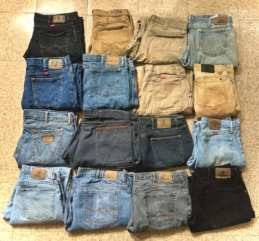 Men's Wrangler Jeans Bundle
